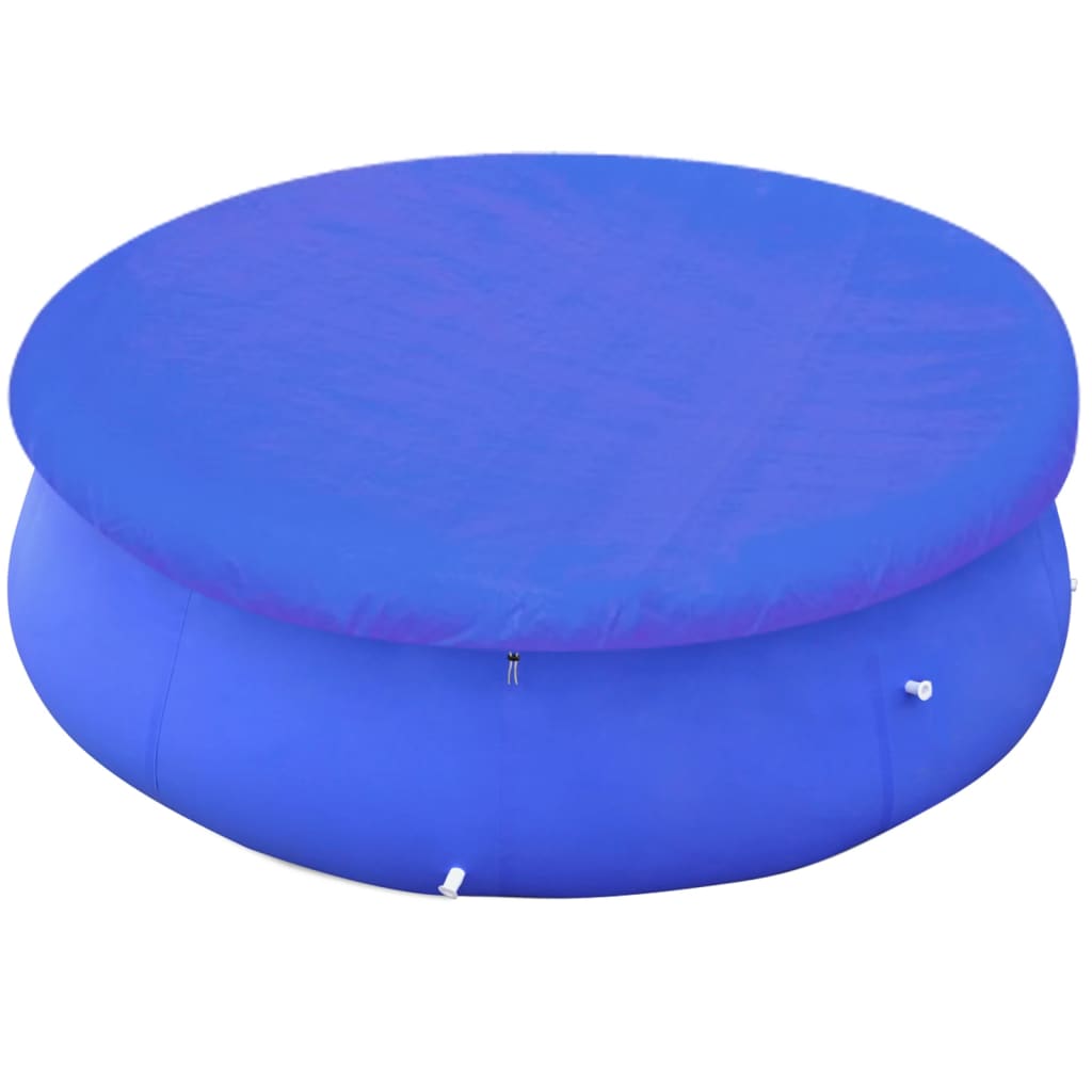 Vidaxl zwembadhoezen 2 st voor 360-367 cm bovengrondse zwembaden rond
