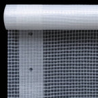 Vidaxl dekzeilen 2 st leno 260 g m² 3x3 m wit