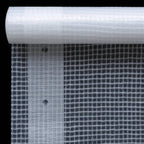 Vidaxl dekzeilen 2 st leno 260 g m² 3x6 m wit