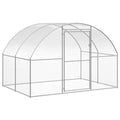 Vidaxl kippenren 3x2x2 m gegalvaniseerd staal