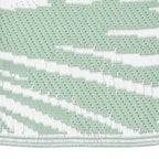Vidaxl buitenkleed arakil 160x230 cm polypropeen groen