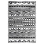 Vidaxl buitenkleed arakil 140x200 cm polypropeen zwart