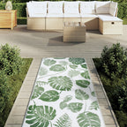 Vidaxl buitenkleed arakil 80x250 cm polypropeen groen