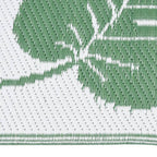 Vidaxl buitenkleed arakil 120x180 cm polypropeen groen