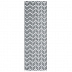 Vidaxl buitenkleed arakil 80x250 cm pp grijs