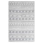 Vidaxl buitenkleed arakil 160x230 cm polypropeen grijs