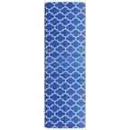 Vidaxl buitenkleed arakil 80x250 cm polypropeen blauw