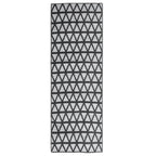 Vidaxl buitenkleed arakil 80x250 cm polypropeen zwart
