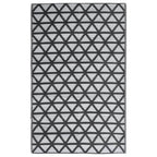 Vidaxl buitenkleed arakil 140x200 cm polypropeen zwart