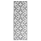 Vidaxl buitenkleed arakil 80x250 cm polypropeen grijs
