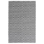 Vidaxl buitenkleed arakil 140x200 cm polypropeen zwart
