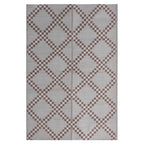 Vidaxl buitenkleed arakil 140x200 cm polypropeen bruin