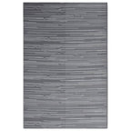 Vidaxl buitenkleed arakil 140x200 cm polypropeen antracietkleurig