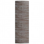 Vidaxl buitenkleed arakil 80x250 cm polypropeen bruin