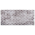 Vidaxl vloerkleed wasbaar anti-slip 80x300 cm meerkleurig