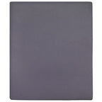 Vidaxl hoeslaken jersey 140x200 cm katoen antracietkleurig
