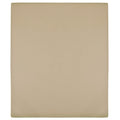 Vidaxl hoeslaken jersey 180x200 cm katoen taupe
