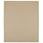 Vidaxl hoeslaken jersey 180x200 cm katoen taupe