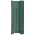 Vidaxl tuinafscheiding dubbelzijdig 110x400 cm groen