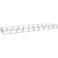 VidaXL Hondenkennel 20 m² staal zwart