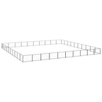 VidaXL Hondenkennel 100 m² staal zwart