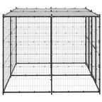 VidaXL Hondenkennel met dak 4,84 m²