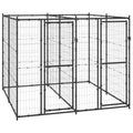 VidaXL Hondenkennel 4,84 m² staal