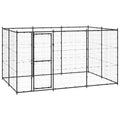 VidaXL Hondenkennel 7,26 m² staal