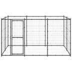 VidaXL Hondenkennel 7,26 m² staal