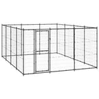VidaXL Hondenkennel 14,52 m² staal