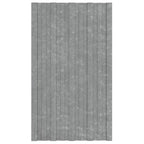 VidaXL Dakpanelen 36 st 80x45 cm gegalvaniseerd staal zilverkleurig