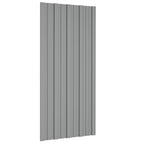 VidaXL Dakpanelen 36 st 100x45 cm gegalvaniseerd staal grijs