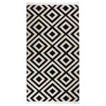 VidaXL Buitenkleed platgeweven 80x150 cm zwart en beige