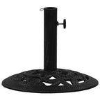Vidaxl parasolvoet 40x40x32 cm gietijzer zwart