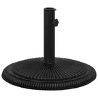 VidaXL Parasolvoet 45x45x30 cm gietijzer zwart
