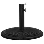 VidaXL Parasolvoet 45x45x30 cm gietijzer zwart