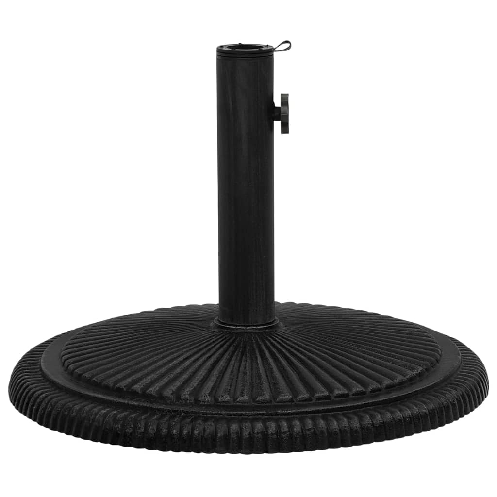 VidaXL Parasolvoet 45x45x30 cm gietijzer zwart