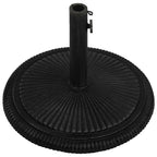 VidaXL Parasolvoet 45x45x30 cm gietijzer zwart