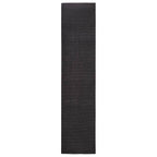 Vidaxl vloerkleed 80x350 cm natuurlijk sisal zwart