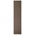 Vidaxl vloerkleed 80x350 cm natuurlijk sisal bruin