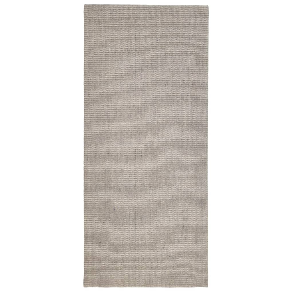 VidaXL Vloerkleed 66x150 cm natuurlijk sisal zandkleurig