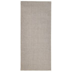 VidaXL Vloerkleed 66x150 cm natuurlijk sisal zandkleurig