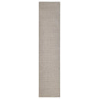 Vidaxl vloerkleed 66x300 cm natuurlijk sisal zandkleurig