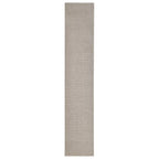 Vidaxl vloerkleed 66x350 cm natuurlijk sisal zandkleurig