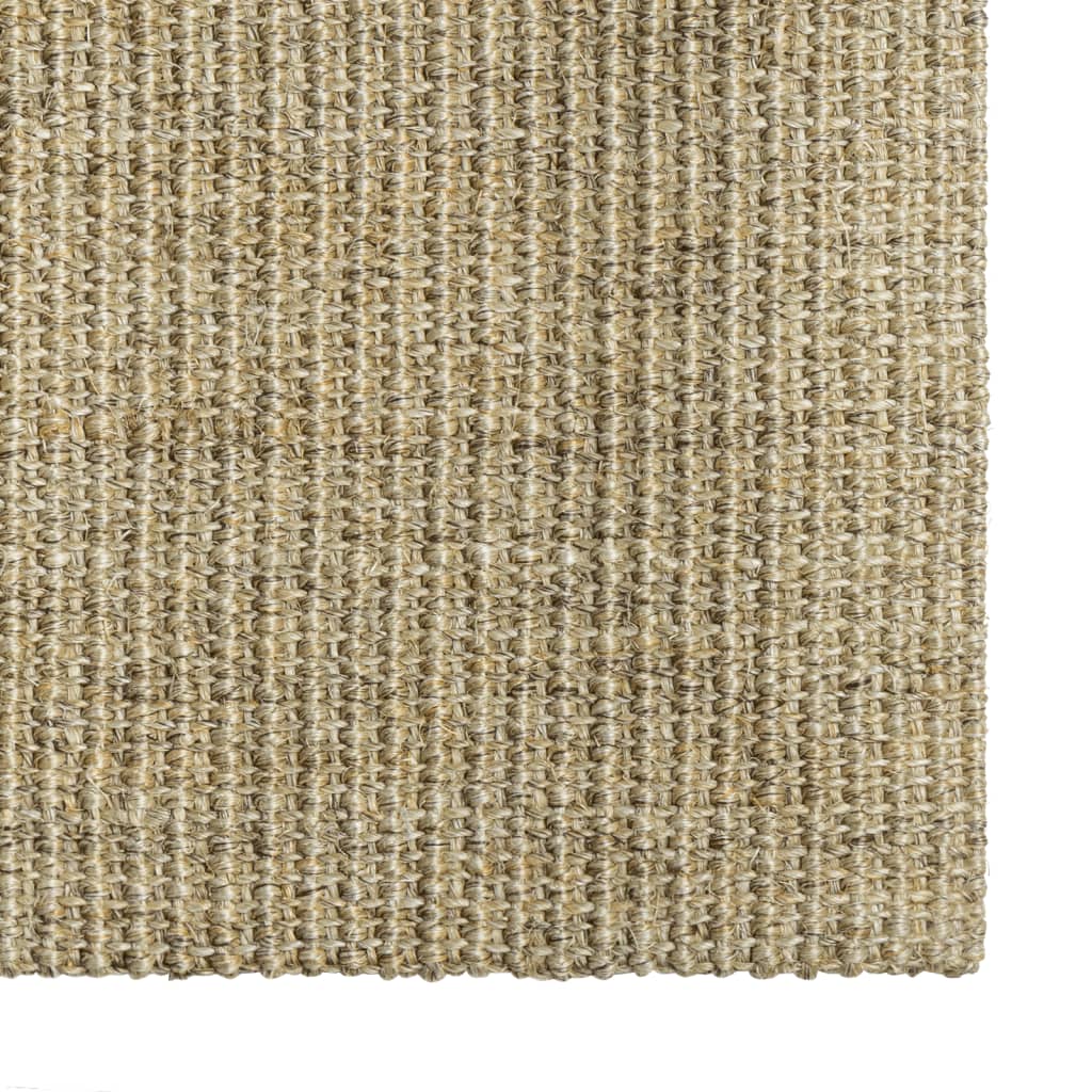 VidaXL Vloerkleed 80x150 cm natuurlijk sisal groen