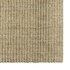 VidaXL Vloerkleed 80x350 cm natuurlijk sisal groen