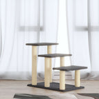 VidaXL Kattenmeubel met sisal krabpalen 50,5 cm donkergrijs