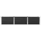 VidaXL Plantenbak verhoogd 300x50x54 cm HKC grijs