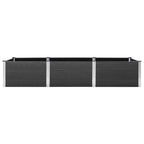 VidaXL Plantenbak verhoogd 300x100x54 cm HKC grijs