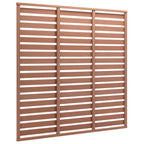 Vidaxl schuttingpaneel 180x180 cm hkc bruin